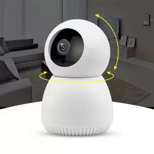 Smart Home Security Mini Camera Wireless HD PTZ WiFi with Dual Lights Two-Way Intercom for Indoor Use Network Alarm - Image 3