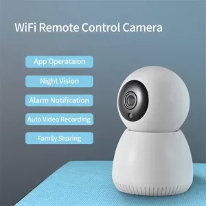 Smart Home Security Mini Camera Wireless HD PTZ WiFi with Dual Lights Two-Way Intercom for Indoor Use Network Alarm - Image 2