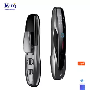 P1-Full Automatic Tuya WiFi App Smart Lock With Face Recognition Fingerprint Digital Home Lock - Image 3
