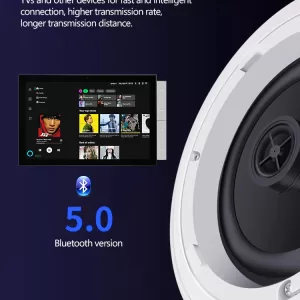 High Quality Wireless Ceiling Master Speaker Slave BLE Wireless Speaker Work with Background Music Amplifier Mounted on Ceiling - Image 4