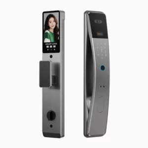 K36 -Tuya Keyless Smart Door Lock 3D Face Recognition Biometric Fingerprint Digital Access for Wood Wi-Fi Connected Keyless Entry - Image 1