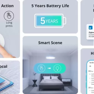SONOFF SNZB-01P Zigbee Wireless Switch - Home Assistant Compatible - Image 3